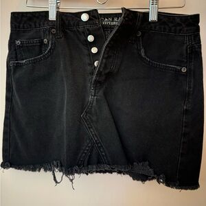 American Eagle Outfitters Black Mini Skirt